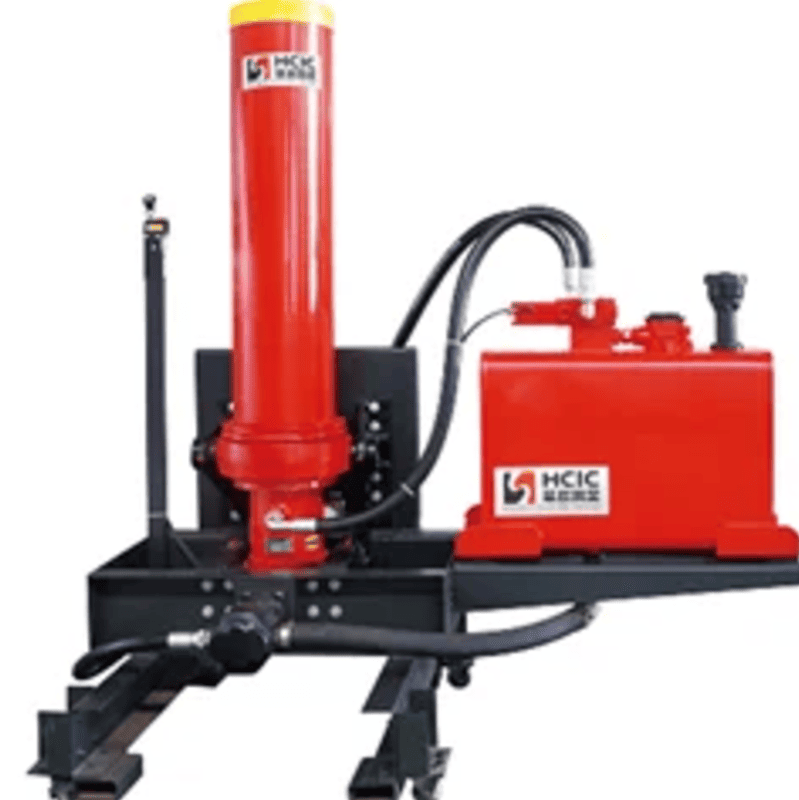 前面多段油圧シリンダ